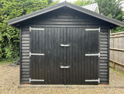 Barn Double Doors - Black